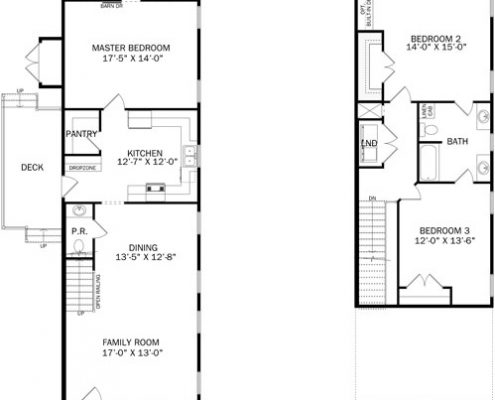Parkwood Floor Plan, East Towne Village, Rock Hill, SC - Floor Plans