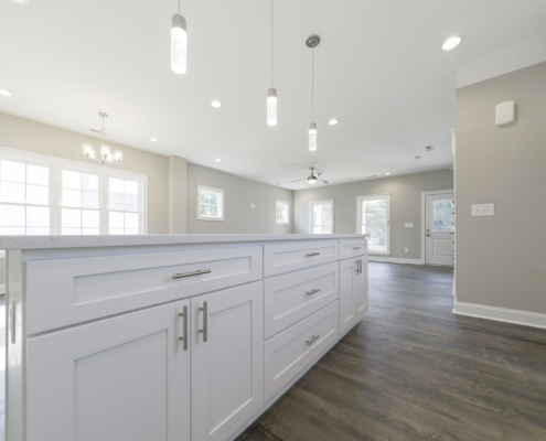 Montague Floor Plan, East Towne Village, Rock Hill, SC - Kitchen Island